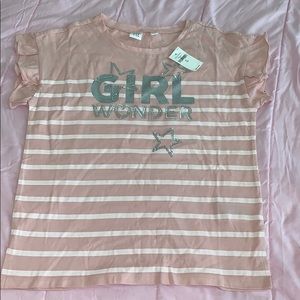 Girls Girl Wonder Shirt New With Tags
